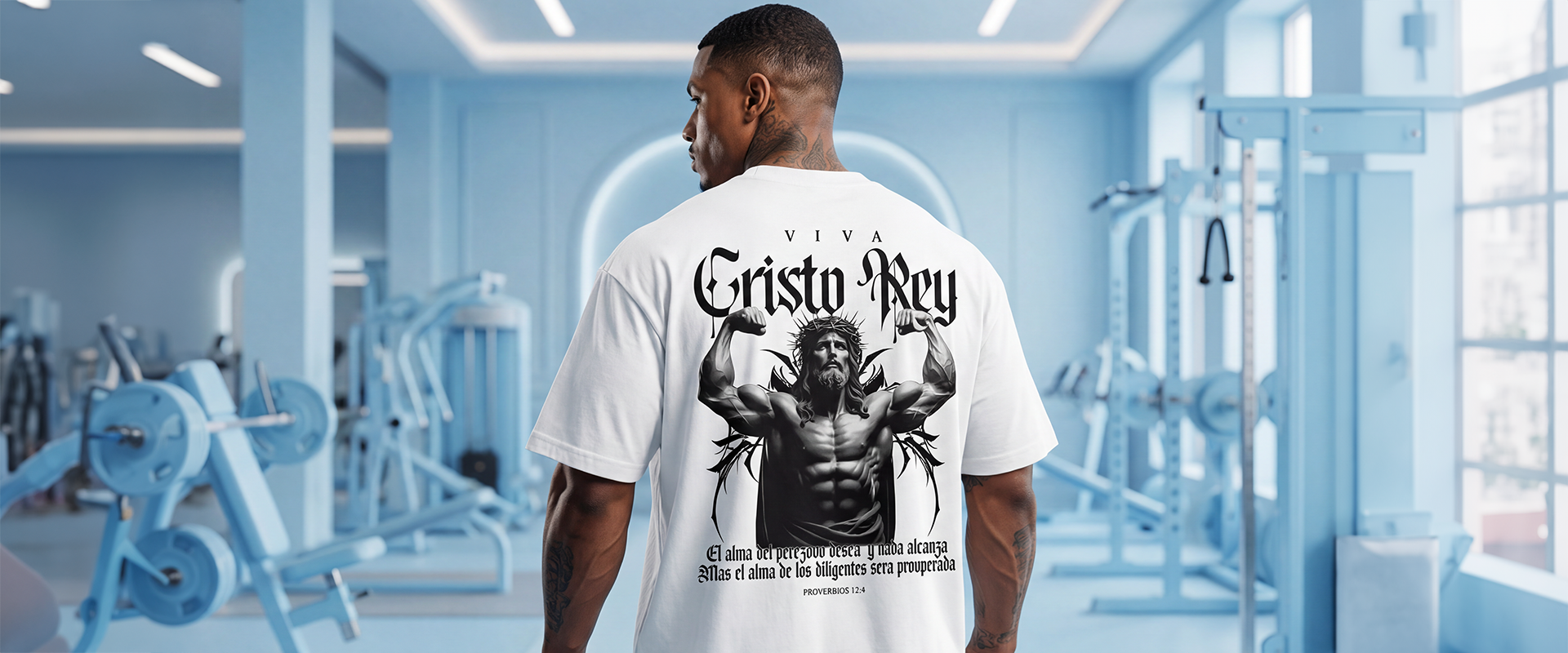 Treine o corpo<br>
fortaleça a Fé