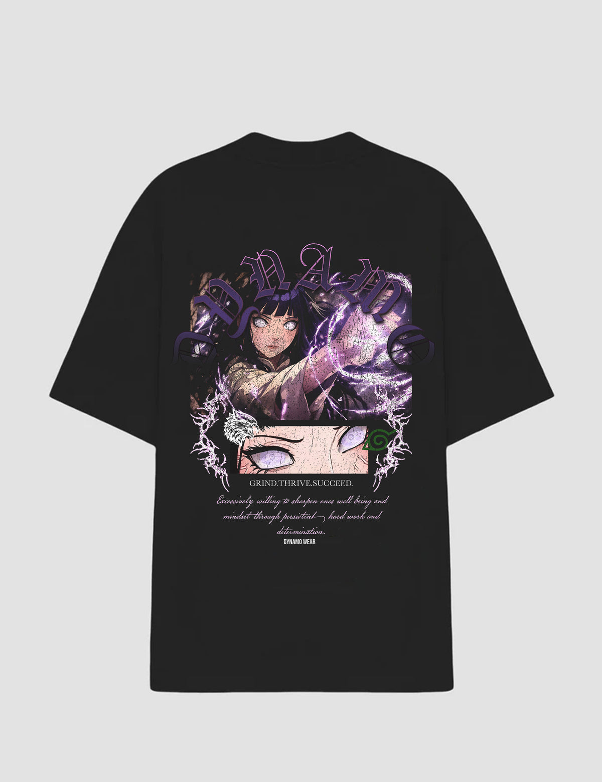 Women’s Oversized Tee - Violet Resolve