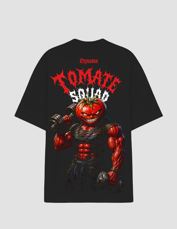 Oversized Tee – Tomato Squad Beast