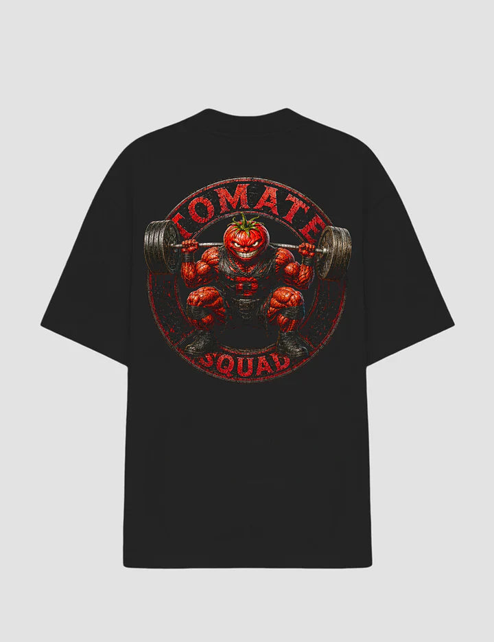 Oversized Tee – Tomato Squad Powerlift