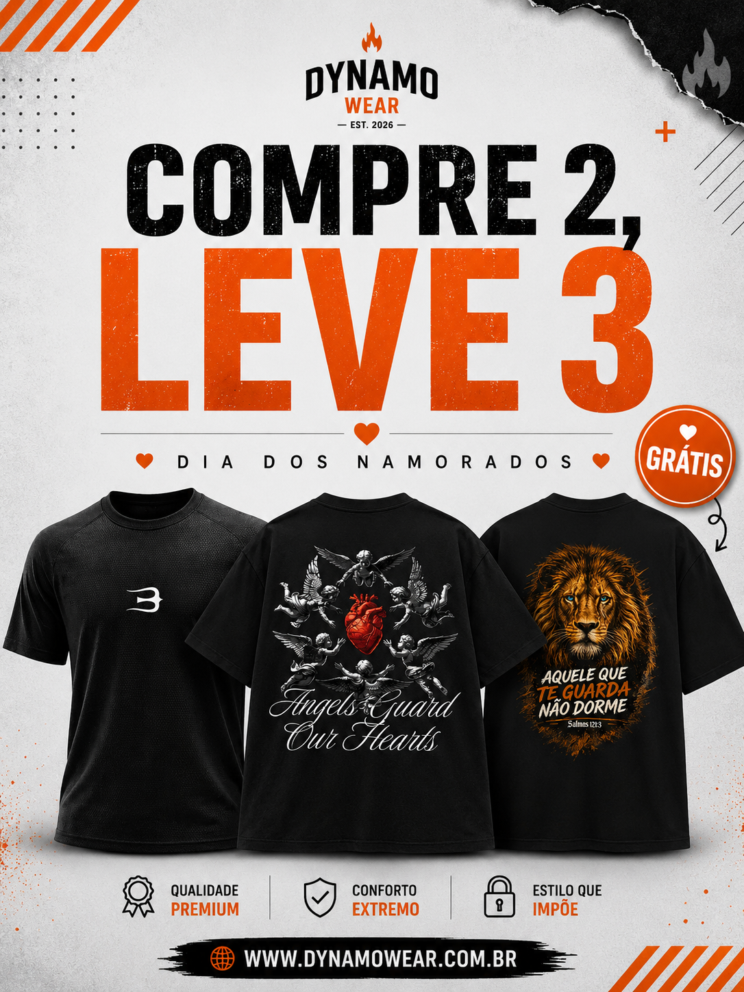 COMPRE 2, LEVE 3 | Combo Guardião da Fé
