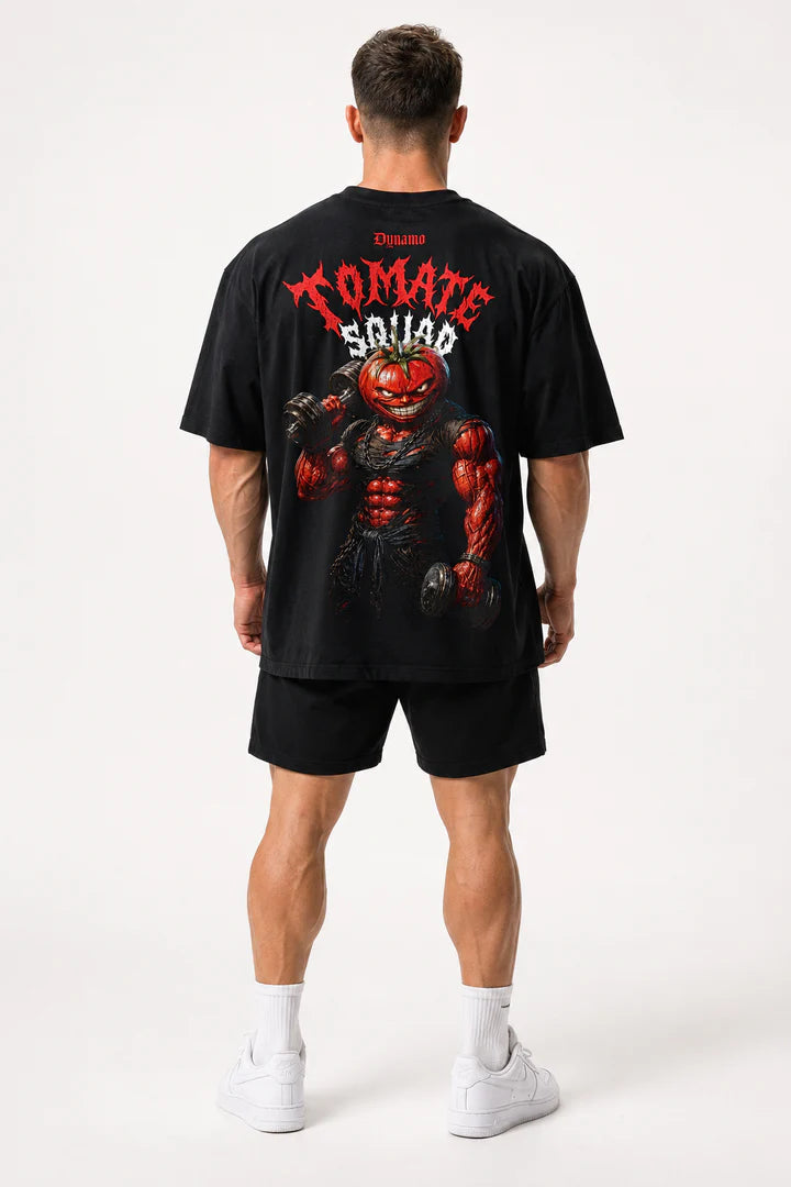 Oversized Tee – Tomato Squad Beast