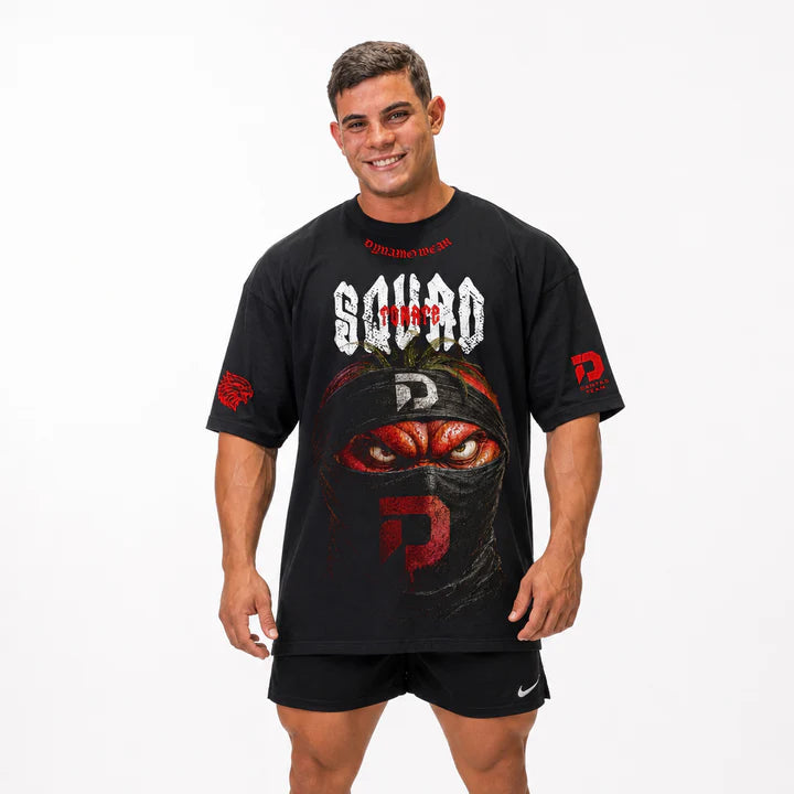 Oversized Tee – Tomato Squad Shadow