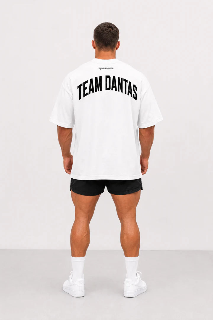 Oversized Tee – Team Dantas Signature White