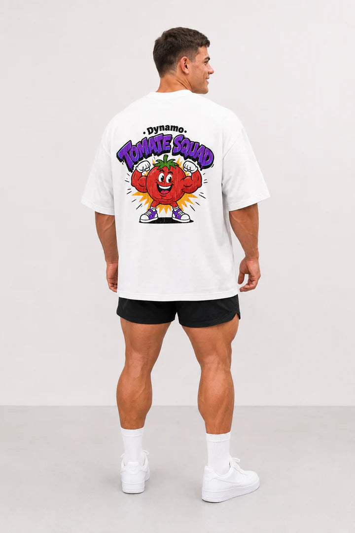 Oversized Tee – Tomato Squad Classic
