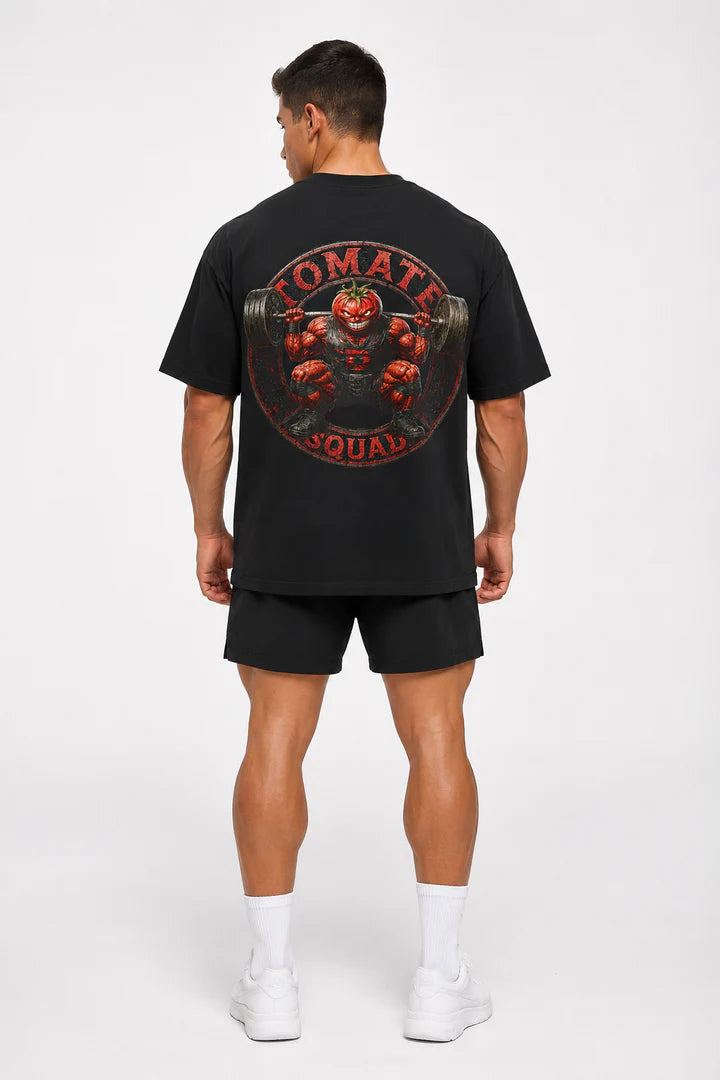 Oversized Tee – Tomato Squad Powerlift