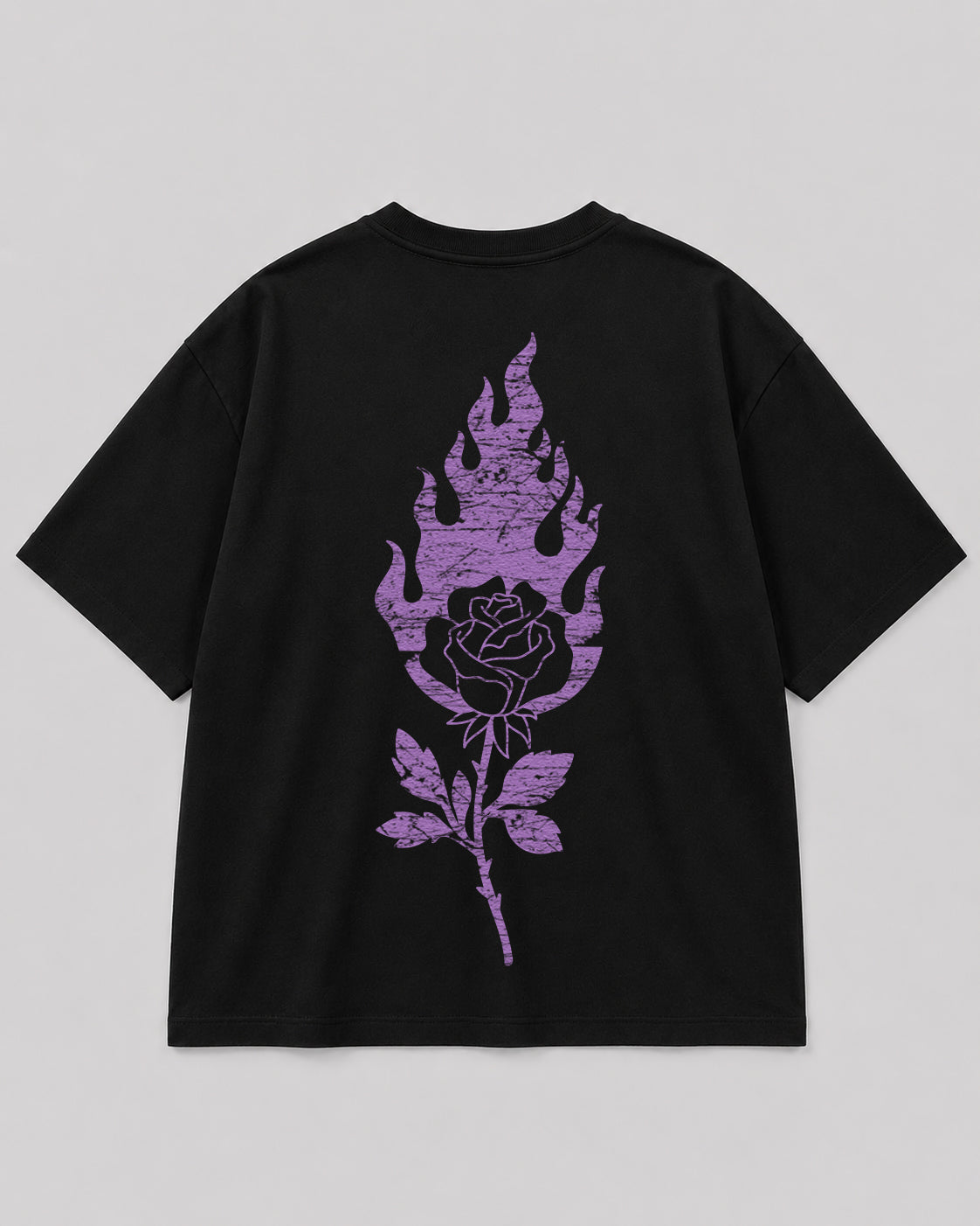 Oversized Feminina - Violet Flame