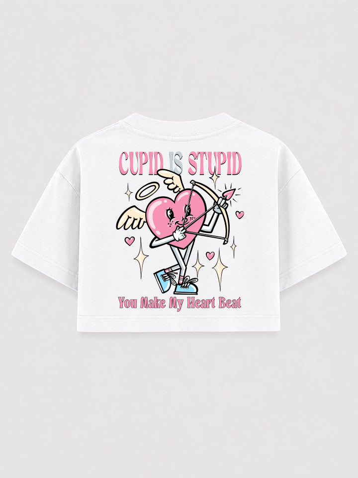 Cropped Oversized - Cupid Chaos