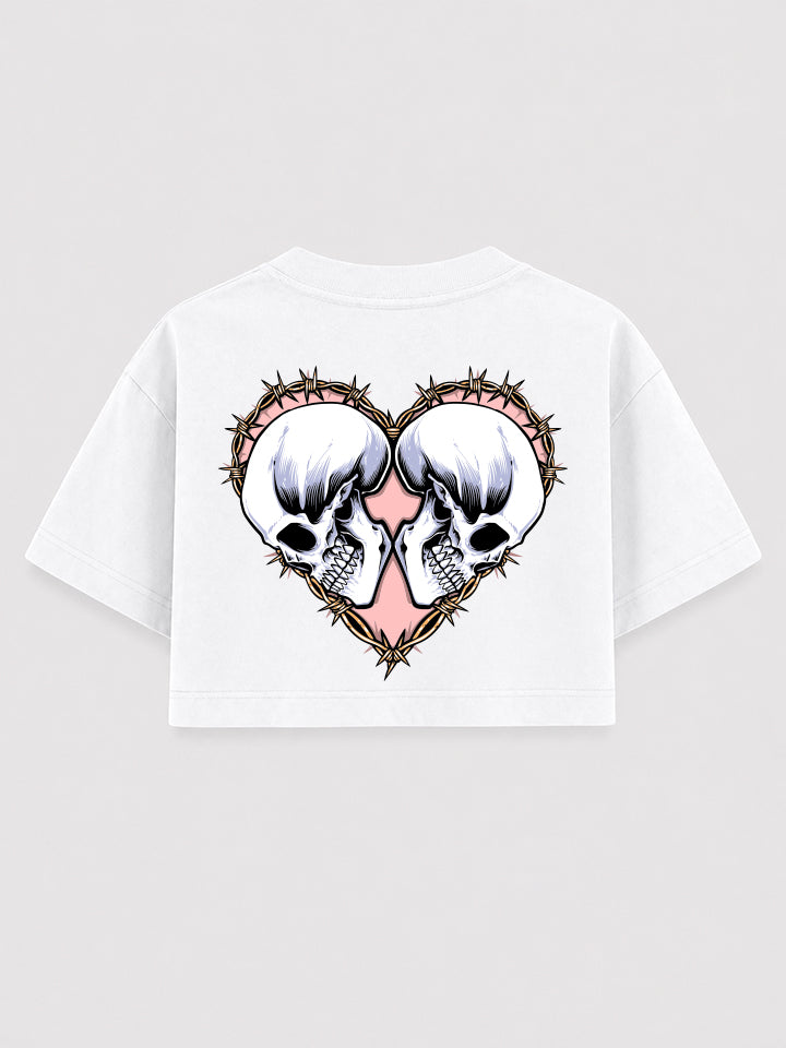 Cropped Oversized - Dark Love