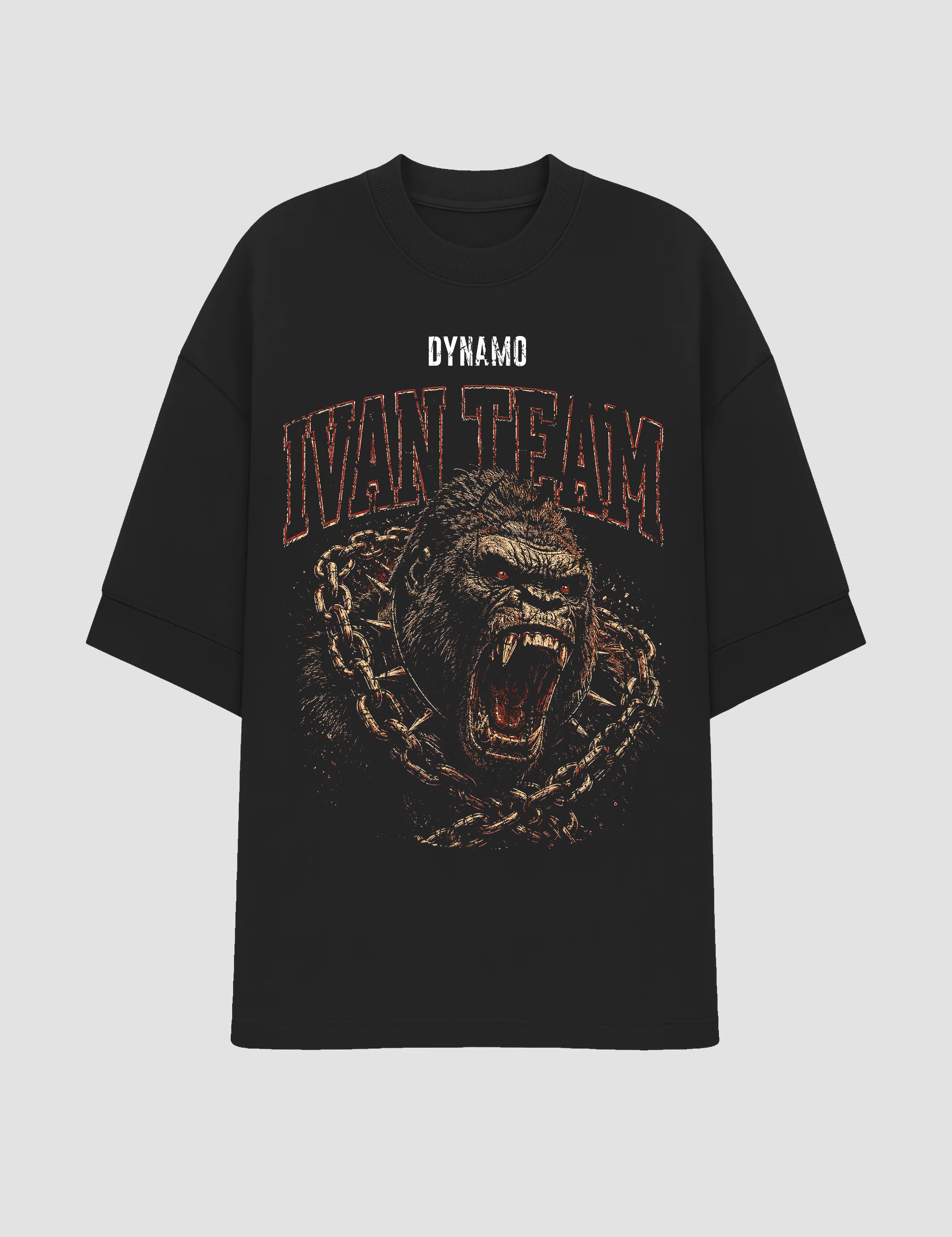 Oversized - Chain Beast Gorilla Black - Ivan Team