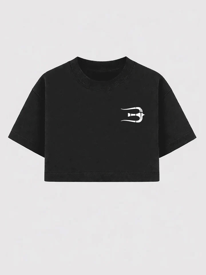 Women’s Cropped Tee – Thorn Cross