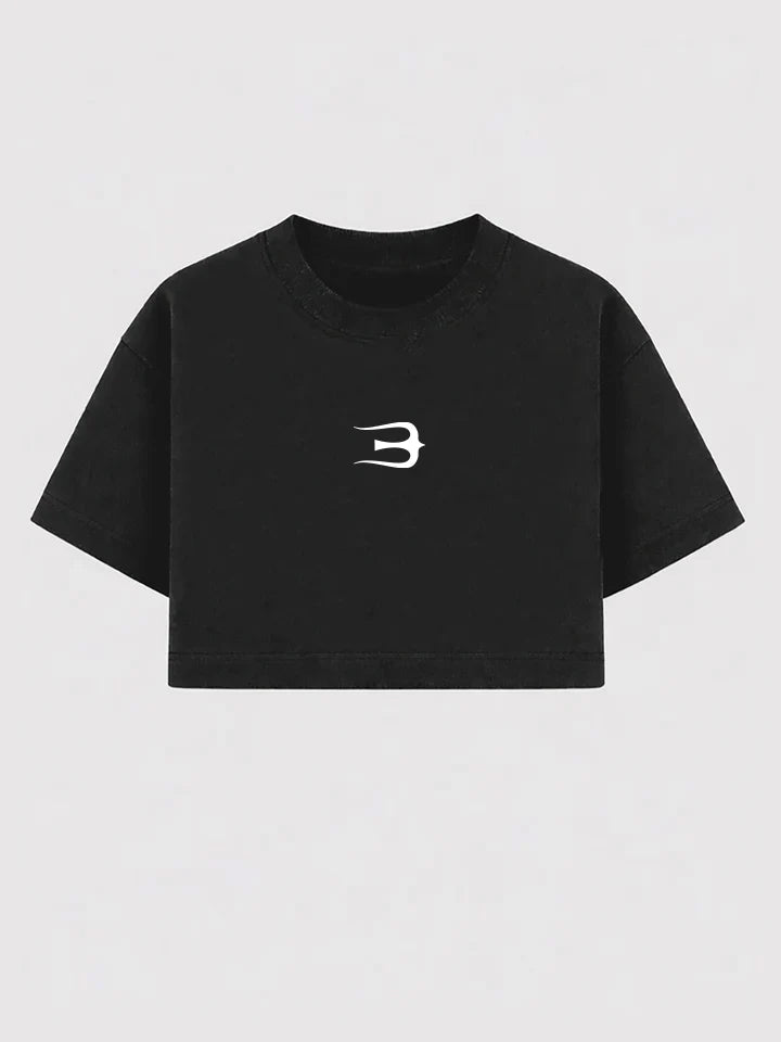 Women’s Cropped Tee – Gym Goddess