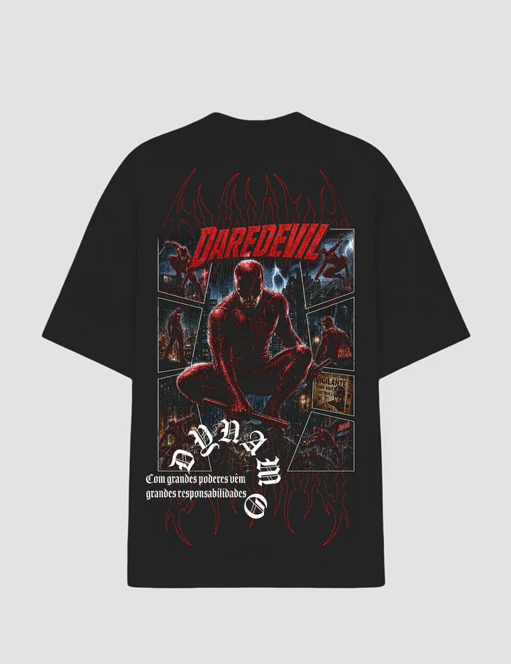 Oversized Tee – Shadow Vigilante (Limited Edition)