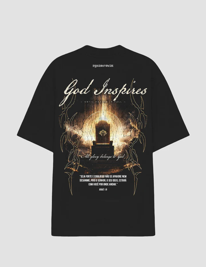 Oversized Tee – Faith Above All