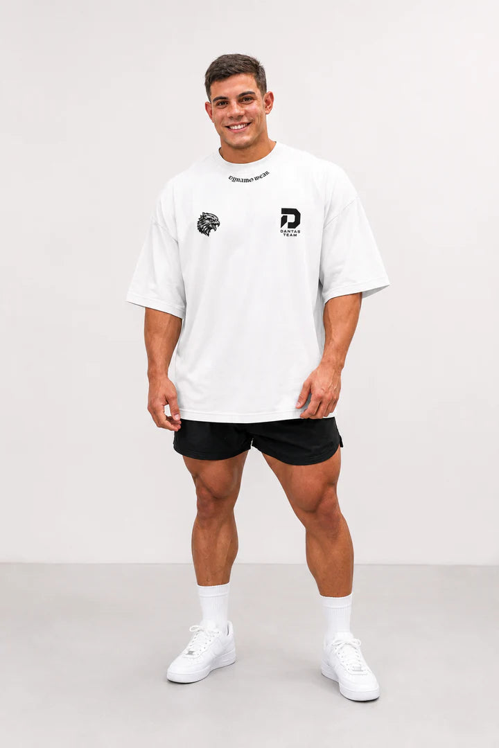 Oversized Tee – Team Dantas Signature White
