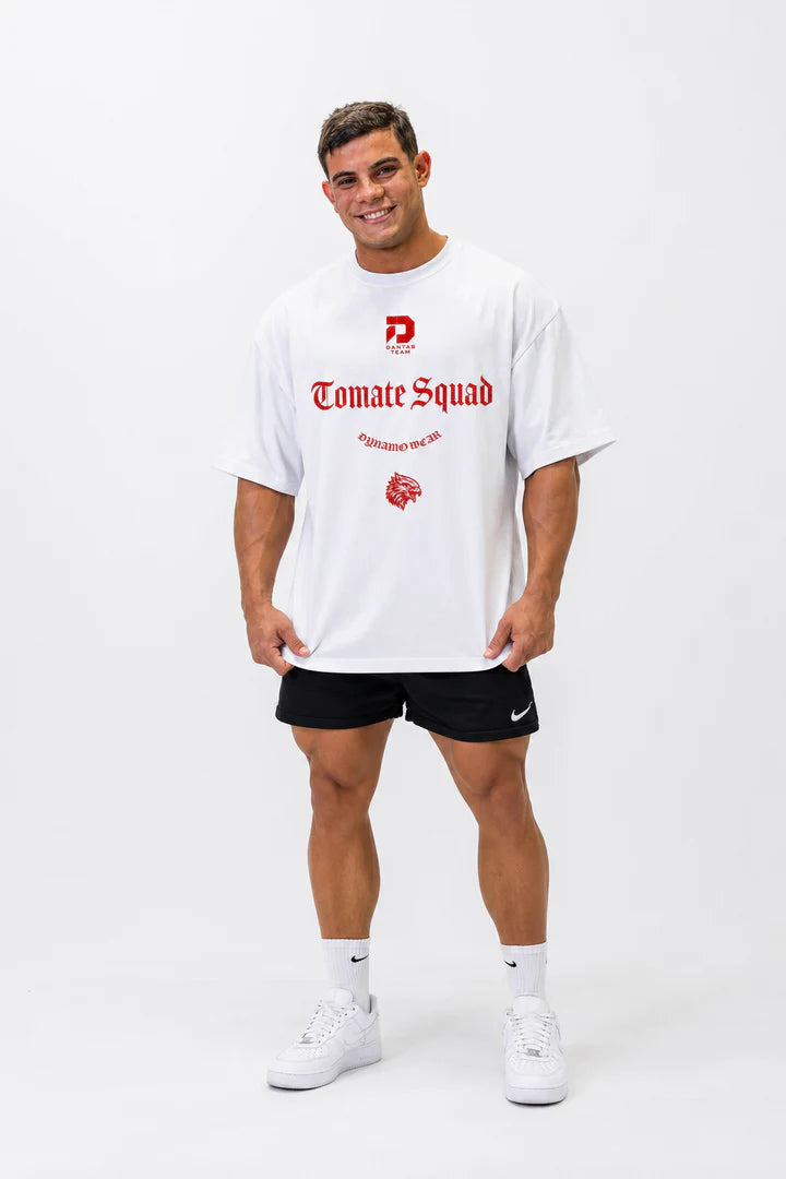 Oversized Tee – Tomato Squad Classic
