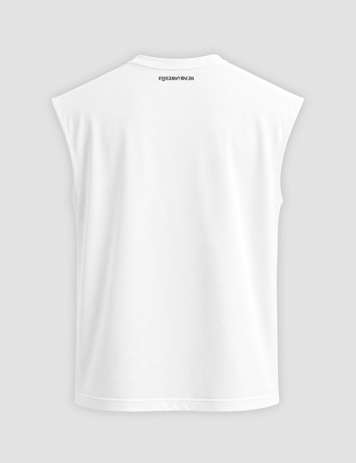 Oversized Muscle Tee - Gothic Core, back view