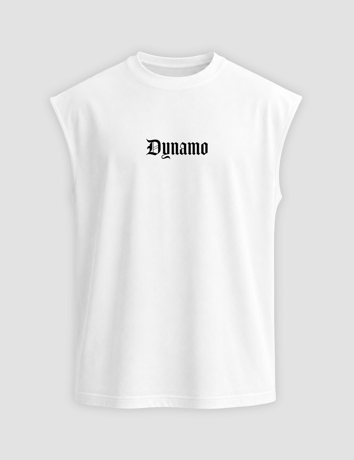 Oversized Muscle Tee - Gothic Core, front view