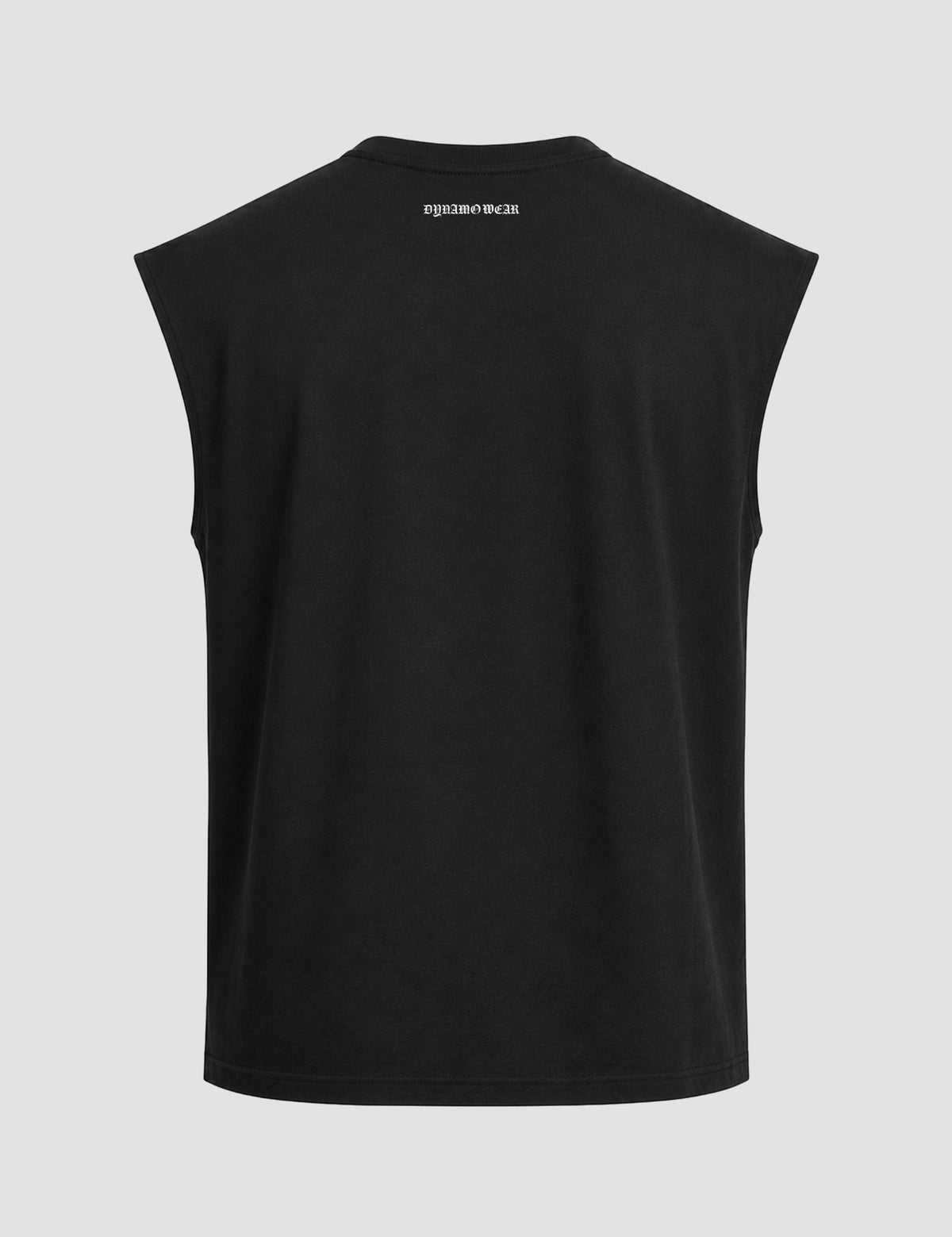 Oversized Muscle Tee - Infernal Punk, back view