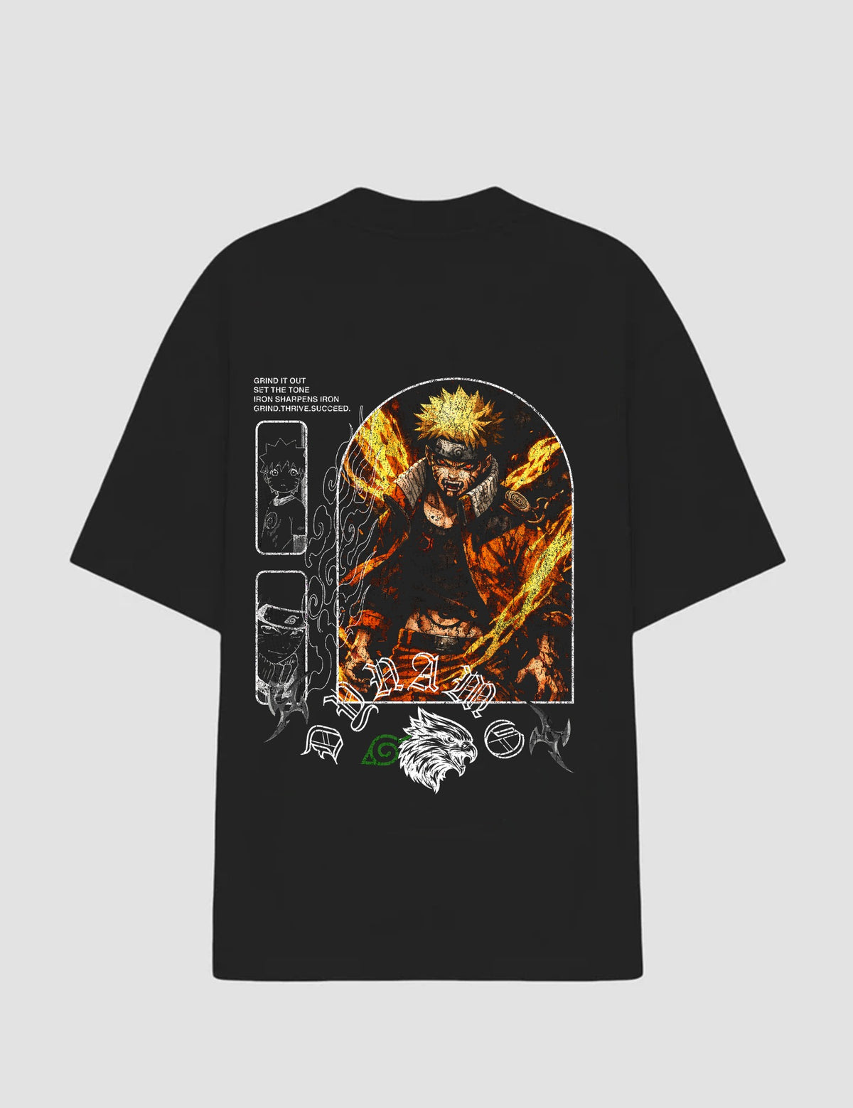 Will of Fire oversized tee back product view