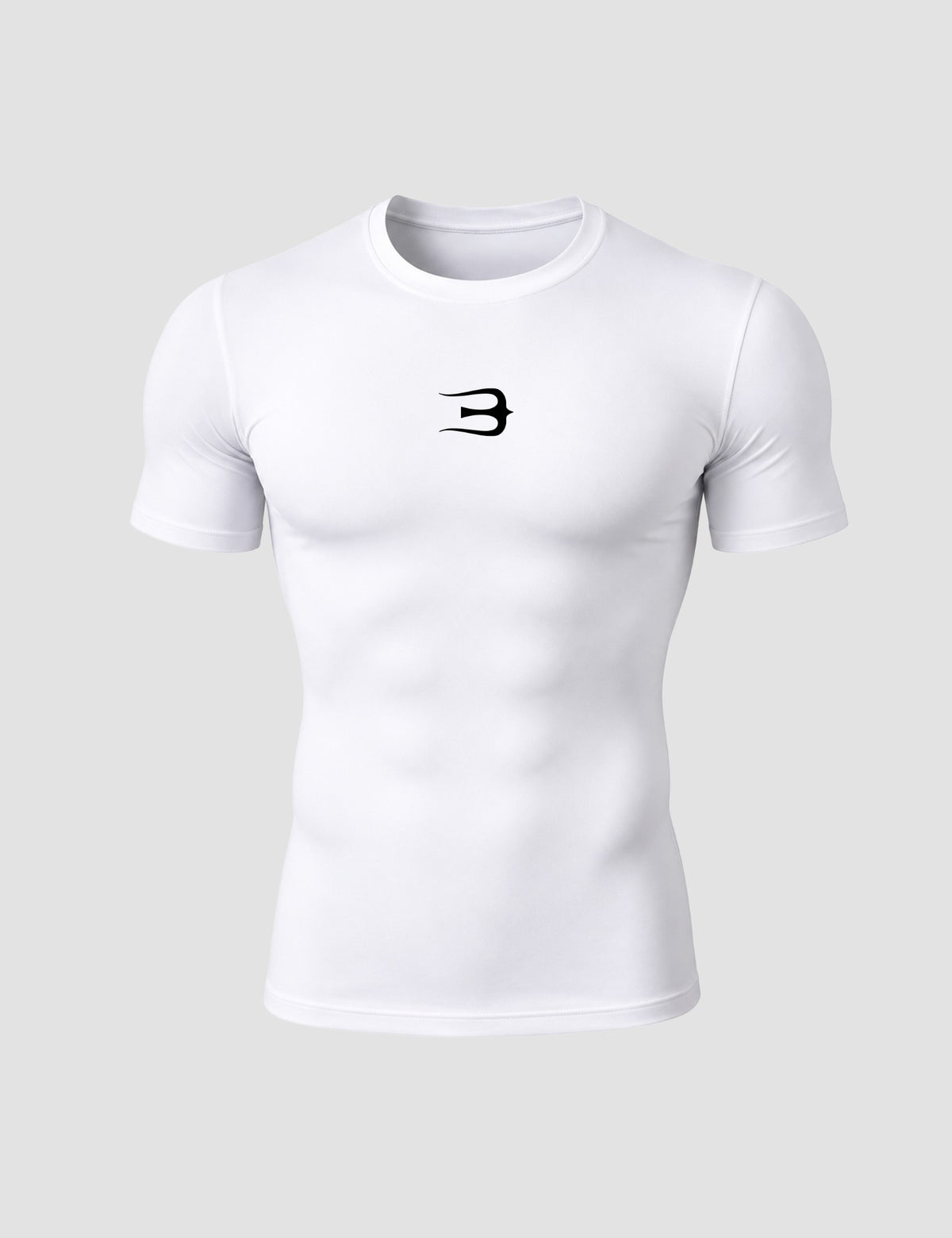 White Apex Compression Fit front view
